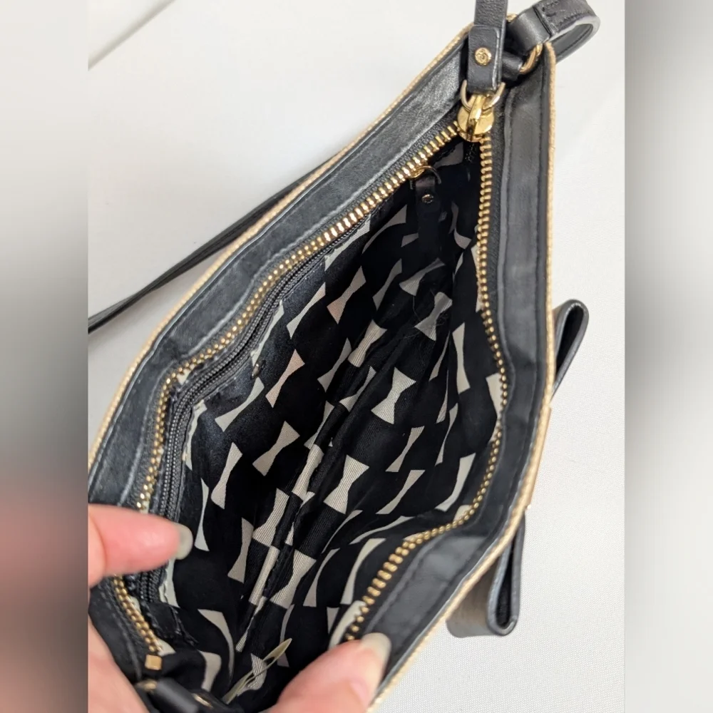 Kate Spade New York Veranda Place Straw Maree Crossbody EUC with COA